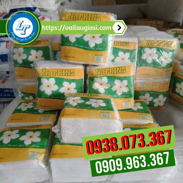 Khăn giấy vuông Hoa Mai Khăn giấy vuông Hoa Mai