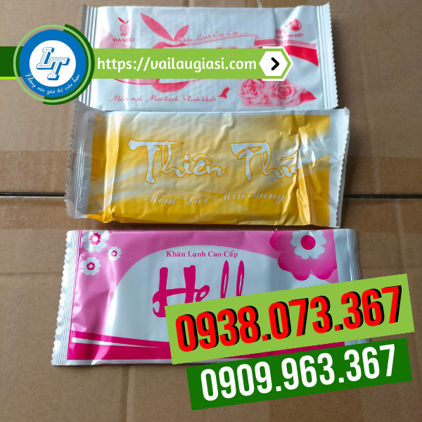 Mẫu mã bao bì khăn lạnh bắt mắt Mẫu mã bao bì khăn lạnh bắt mắt