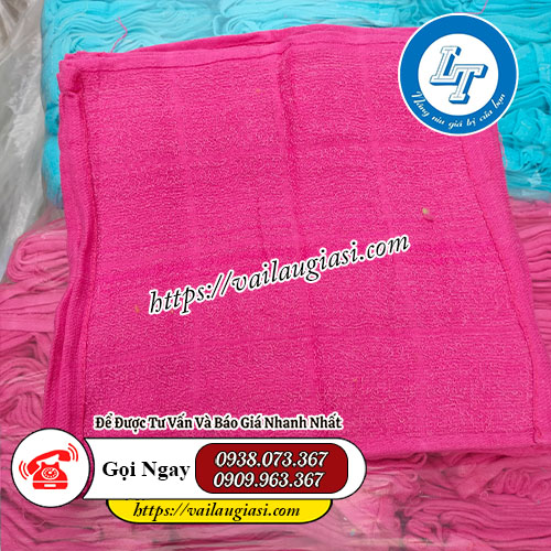 Khăn lau cotton 100% có màu hồng Khăn lau cotton 100% có màu hồng