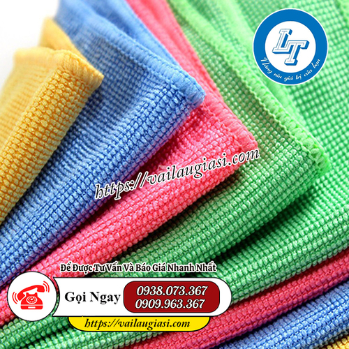 Khăn lau 3M được làm từ chất liệu sợi vải microfiber