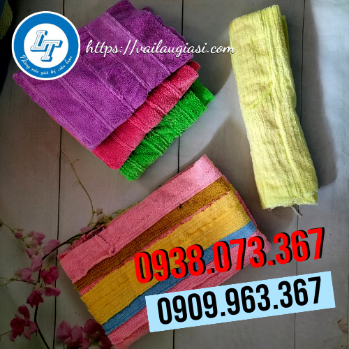 Khăn lau nối nhiều màu Khăn lau nối nhiều màu