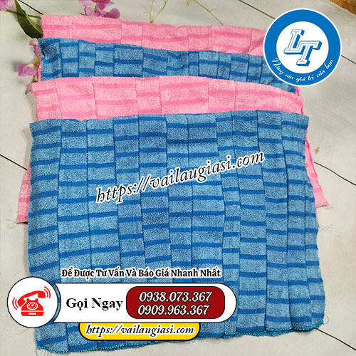 Khăn lau công nghiệp may nối Khăn lau công nghiệp may nối