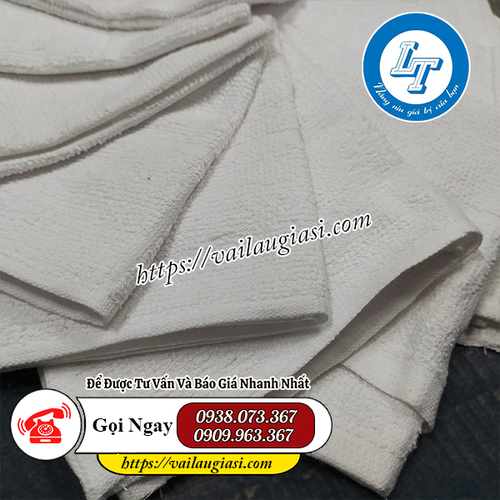Khăn lau cotton bán kg Khăn lau cotton bán kg