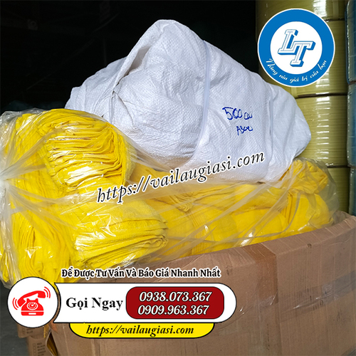 Khăn lau cotton màu vàng giá sỉ rẻ Khăn lau cotton màu vàng giá sỉ rẻ