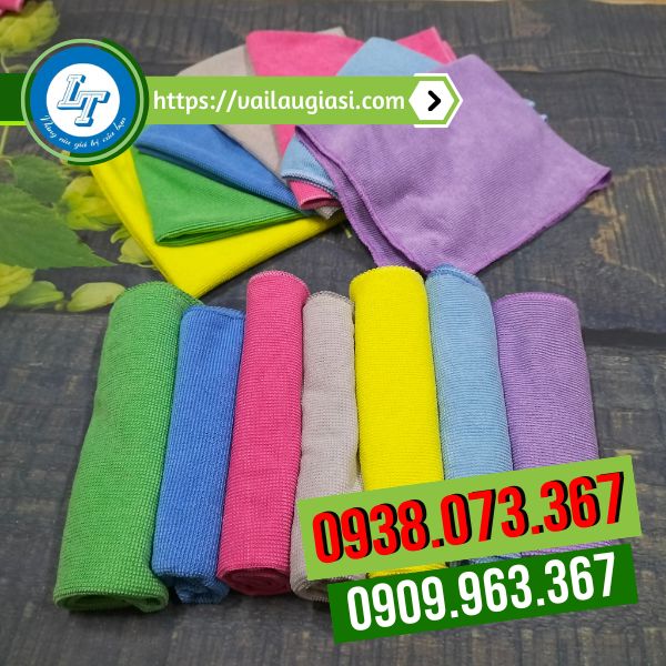 Khăn lau đa năng có sự đa dạng về màu sắc Khăn lau đa năng có sự đa dạng về màu sắc