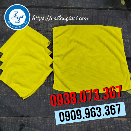 Khăn lau đa năng màu vàng Khăn lau đa năng màu vàng
