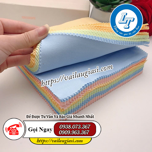 Sỉ lẻ khăn lau kính cận màu Sỉ lẻ khăn lau kính cận màu