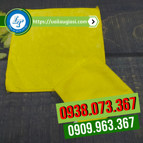 Sản phẩm khăn lau microfiber hình vuông Sản phẩm khăn lau microfiber hình vuông