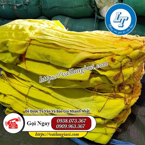 Khăn lau nối màu vàng giá sỉ rẻ Khăn lau nối màu vàng giá sỉ rẻ