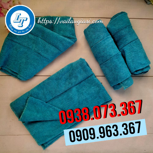 Khăn lau nối màu xanh dương Khăn lau nối màu xanh dương