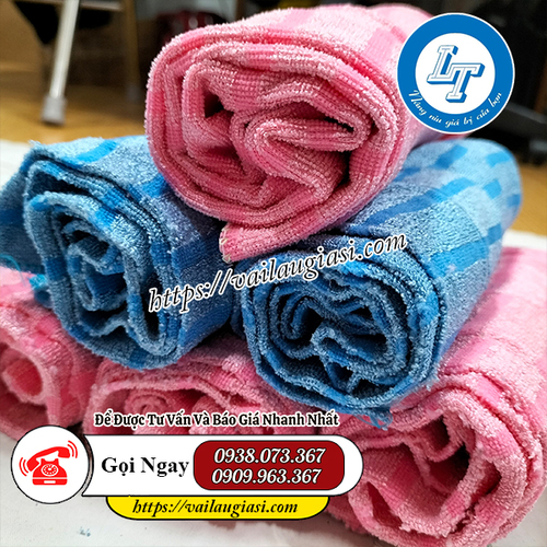 Khăn lau nối có nhiều màu sắc nổi bật, thẩm mỹ cao Khăn lau nối có nhiều màu sắc nổi bật, thẩm mỹ cao