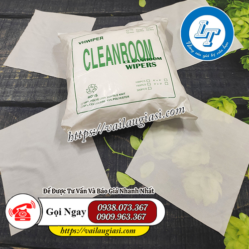 Khăn lau phòng sạch đạt tiêu chuẩn Khăn lau phòng sạch đạt tiêu chuẩn