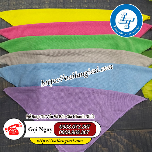 Khăn lau từ chất liệu microfiber Khăn lau từ chất liệu microfiber