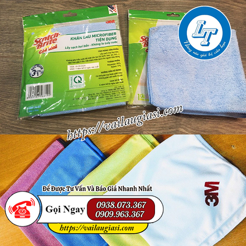 Khăn lau xe ô tô 3m Khăn lau xe ô tô 3m