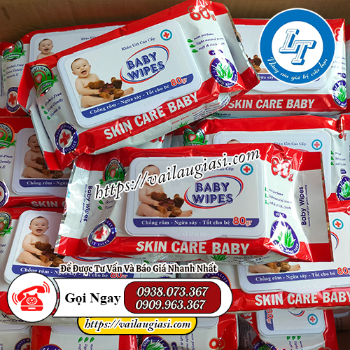 Khăn ướt baby wipe gói nhỏ Khăn ướt baby wipe gói nhỏ