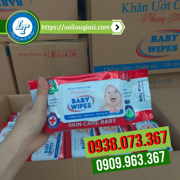 Khăn ướt baby Wipes loại 80g Khăn ướt baby Wipes loại 80g