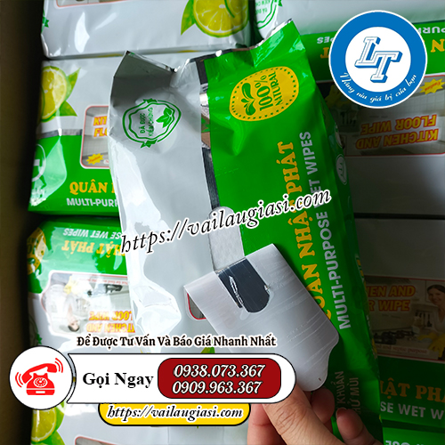 Khăn ướt đa năng an toàn, khả năng lau chùi tốt Khăn ướt đa năng an toàn, khả năng lau chùi tốt