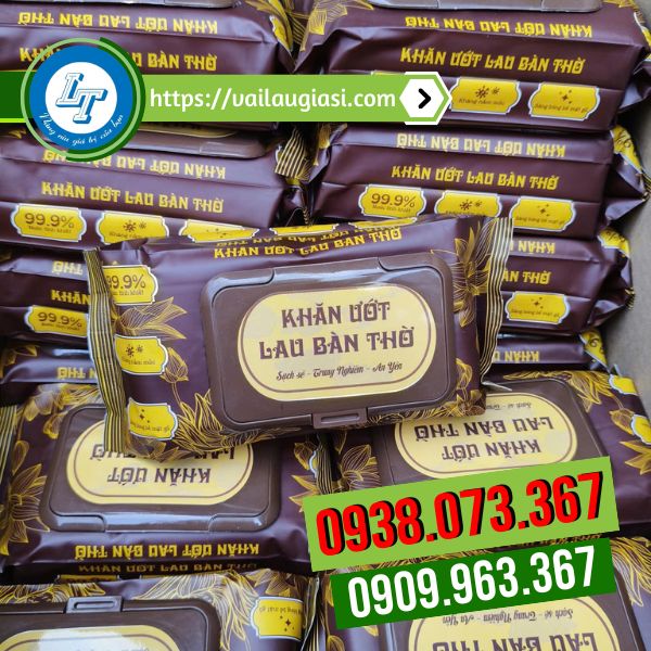 Bỏ sỉ khăn ướt lau bàn thờ Bỏ sỉ khăn ướt lau bàn thờ