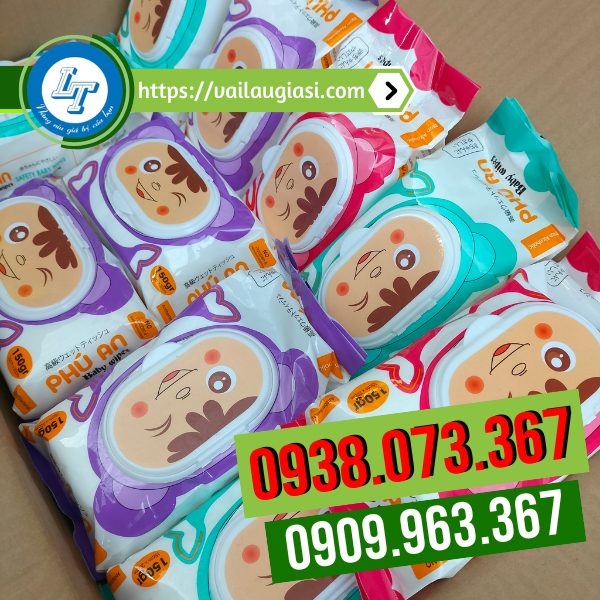 Khăn ướt Phú An giá sỉ rẻ HCM Khăn ướt Phú An giá sỉ rẻ HCM