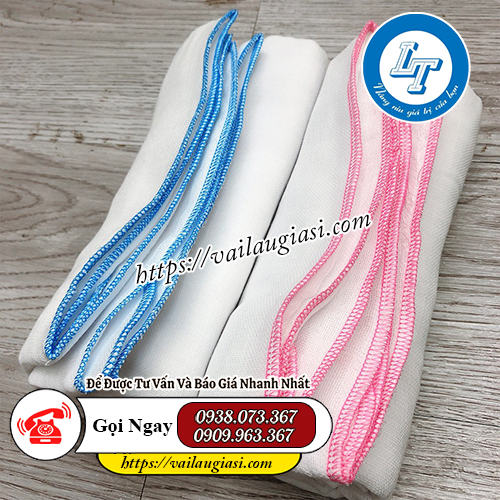 Khăn xô có viền se lai ngoài khăn Khăn xô có viền se lai ngoài khăn