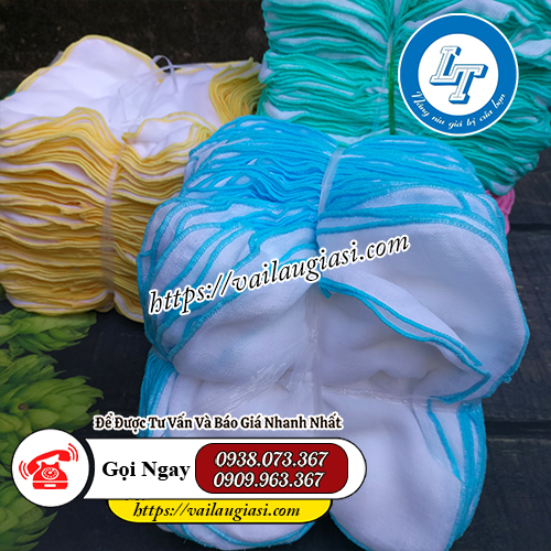 Đóng bó 100 cái khăn xô sữa Đóng bó 100 cái khăn xô sữa