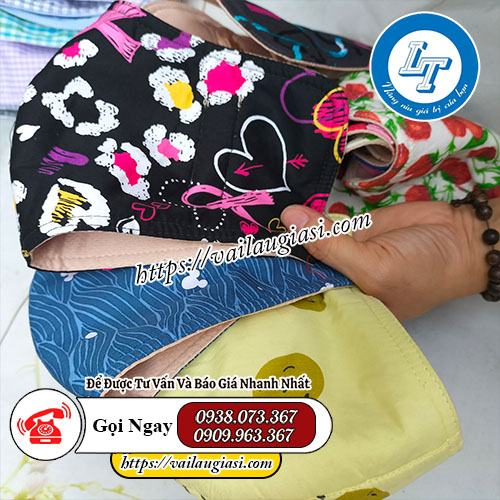 Khẩu trang vải mẫu mã đẹp, thấm hút tốt Khẩu trang vải mẫu mã đẹp, thấm hút tốt