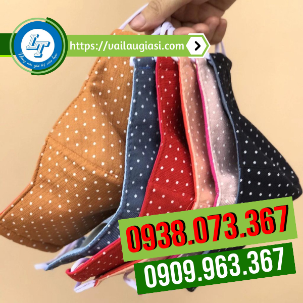 Khẩu trang vải đa dạng màu sắc Khẩu trang vải đa dạng màu sắc