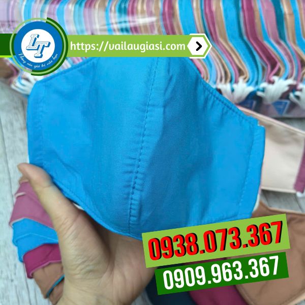 Khẩu trang vải màu trơn chống nắng Khẩu trang vải màu trơn chống nắng