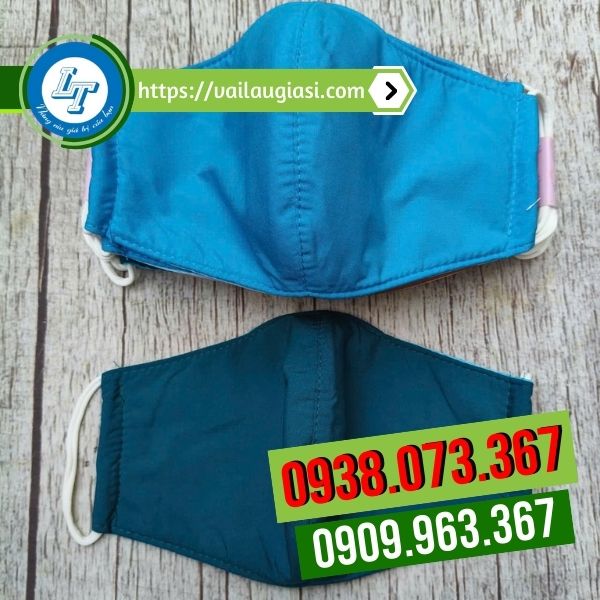 Khẩu trang vải màu trơn Khẩu trang vải màu trơn