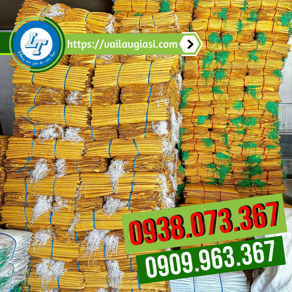 Kho sỉ bao tải dứa màu vàng Kho sỉ bao tải dứa màu vàng