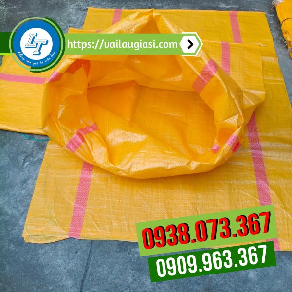 Bao tải dứa màu vàng Bao tải dứa màu vàng