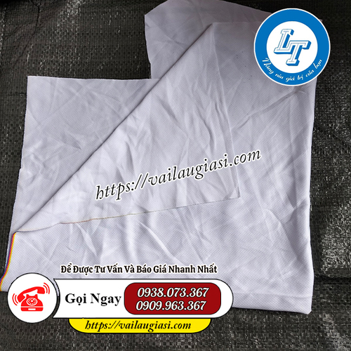 Kích thước giẻ lau trắng poly Kích thước giẻ lau trắng poly