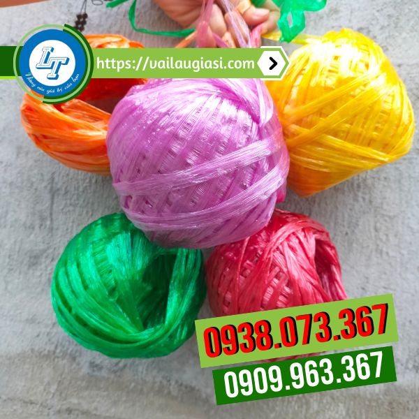 Dây nilon nem cuộn nhỏ 40g Dây nilon nem cuộn nhỏ 40g