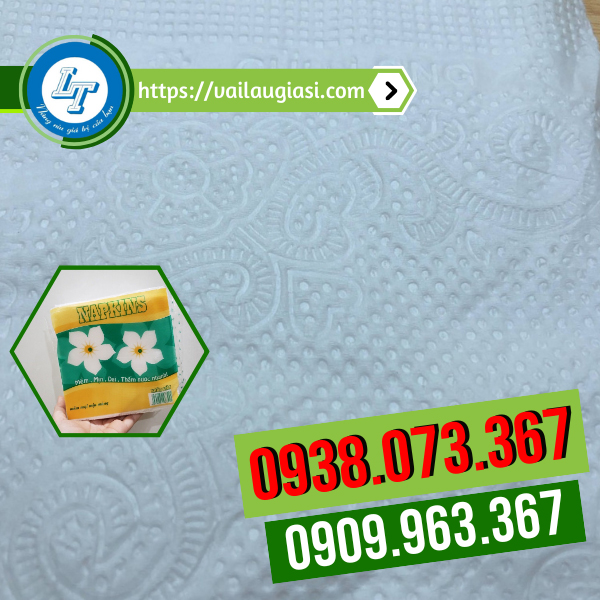 Chất liệu khăn giấy vuông hoa mai an toàn, thấm hút tốt Chất liệu khăn giấy vuông hoa mai an toàn, thấm hút tốt