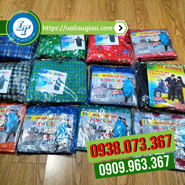 Mẫu mã áo mưa bít đa dạng Mẫu mã áo mưa bít đa dạng