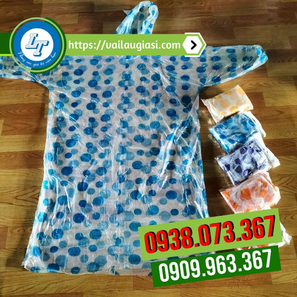 Áo mưa nilon dùng 1 lần Áo mưa nilon dùng 1 lần