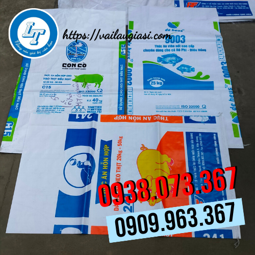 Mẫu mã bao bì thức ăn cũ 25kg Mẫu mã bao bì thức ăn cũ 25kg