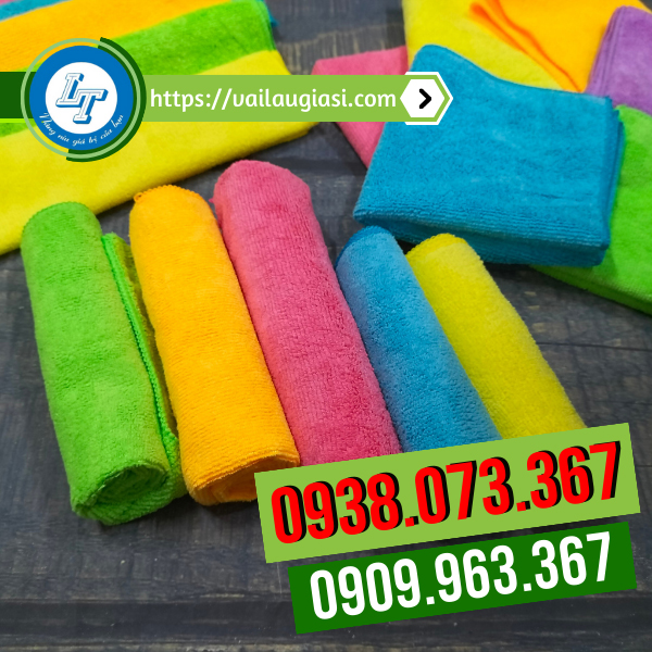 Khăn lau đa năng microfiber Khăn lau đa năng microfiber