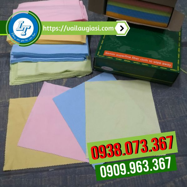 Khăn lau mắt kính 4 màu Khăn lau mắt kính 4 màu