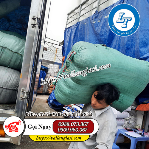 Luôn đóng bao giẻ lau 50kg để dễ vận chuyển Luôn đóng bao giẻ lau 50kg để dễ vận chuyển