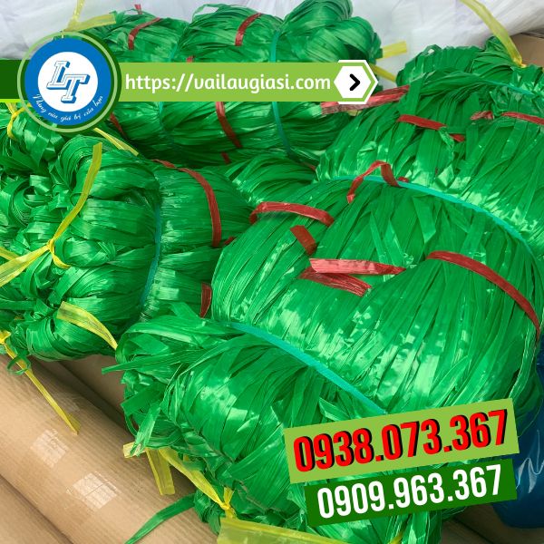 Nguồn sỉ dây nilon bẹ xanh lá Nguồn sỉ dây nilon bẹ xanh lá