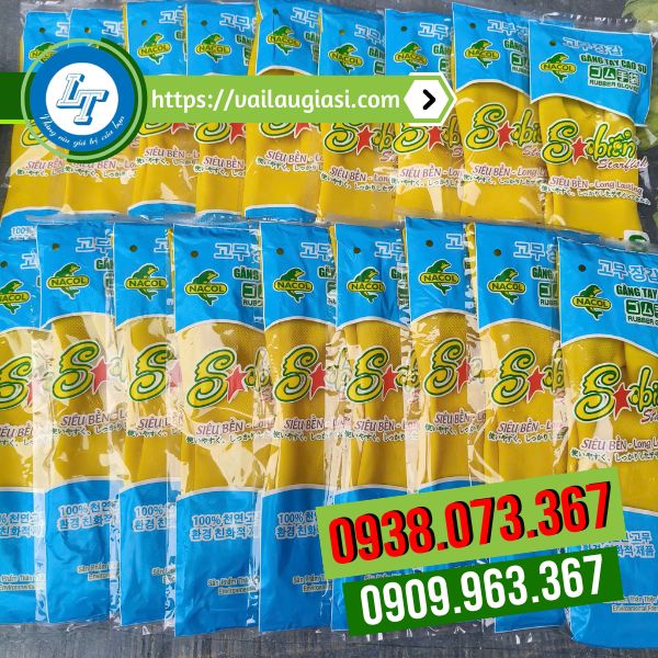 Chuyên sỉ găng tay cao su gia dụng Sao biển Chuyên sỉ găng tay cao su gia dụng Sao biển