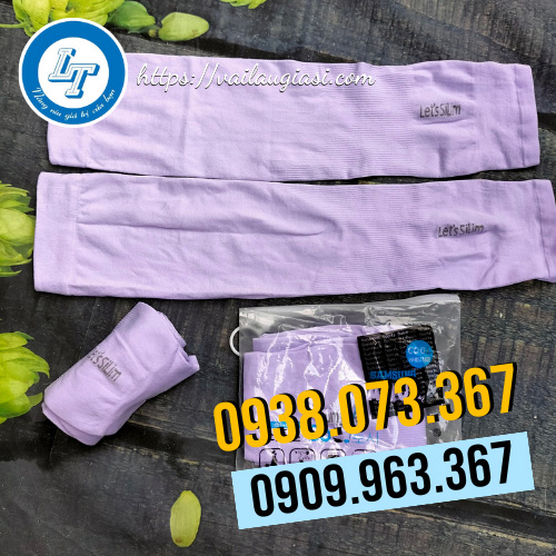 Ống tay chống nắng màu tím Ống tay chống nắng màu tím
