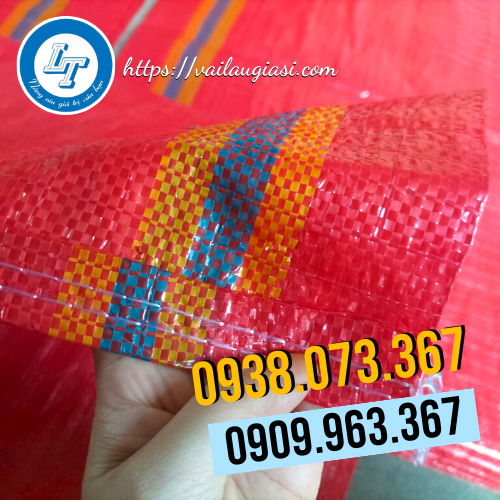 Phần đáy bao tải dứa đỏ Phần đáy bao tải dứa đỏ