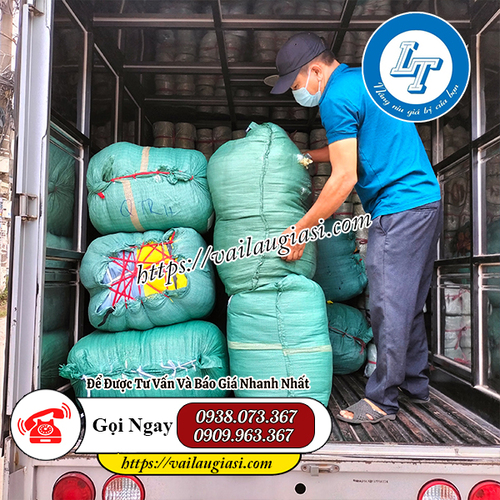 Phân phối vải vụn làm bao cát Phân phối vải vụn làm bao cát
