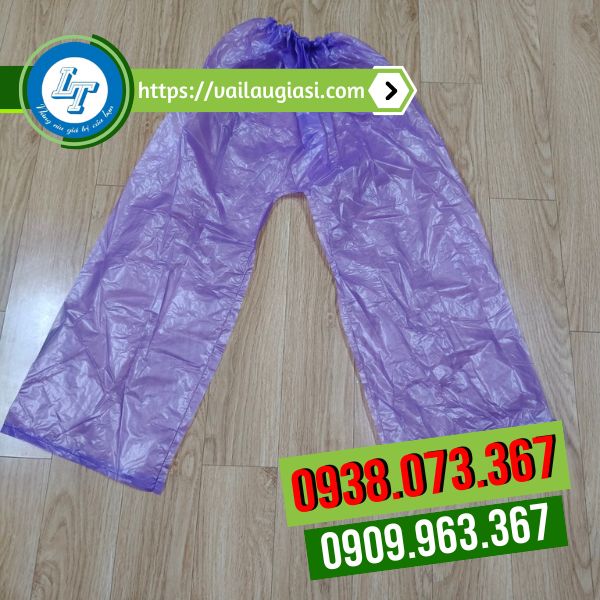 Phần quần của áo mưa Phần quần của áo mưa