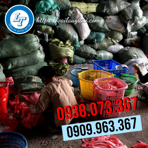 Quá trình chọn lọc, sản xuất giẻ lau Quá trình chọn lọc, sản xuất giẻ lau