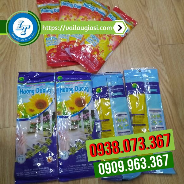 Quy cách găng tay cao su Hướng Dương Quy cách găng tay cao su Hướng Dương