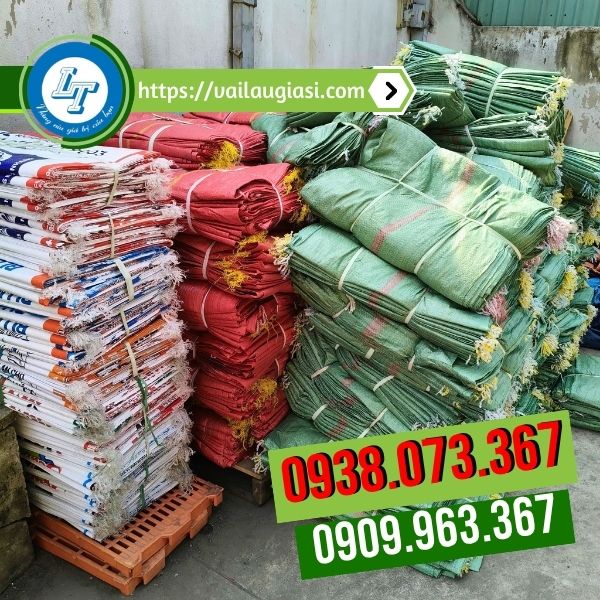 Sỉ các loại bao tải dứa dệt sợi pp
