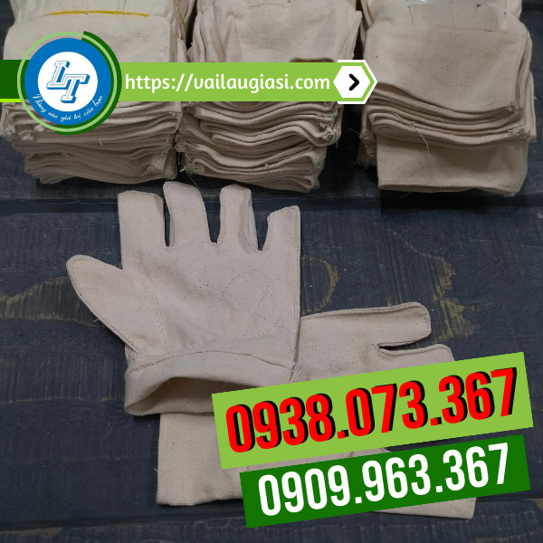 Sỉ găng tay vải bạt số 9 hàng dày dặn Sỉ găng tay vải bạt số 9 hàng dày dặn